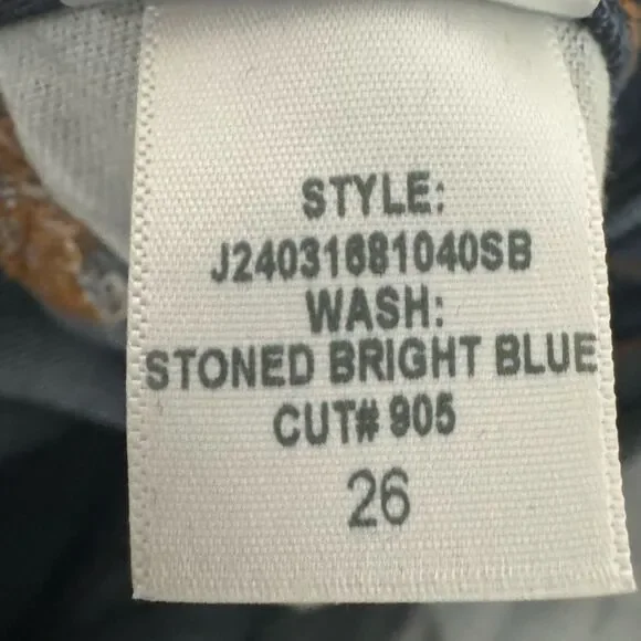 NEW Veronica Beard Taylor Wide-Leg Jean in “Stoned Bright Blue” - Picture 10 of 12